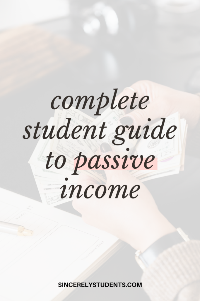 Learn how to make money while you sleep with passive income!